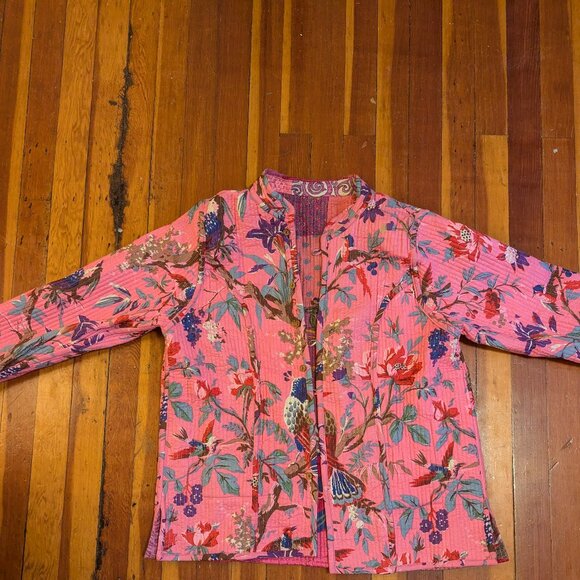 Gorgeous Silk Patchwork Jacket - Picture 4 of 8